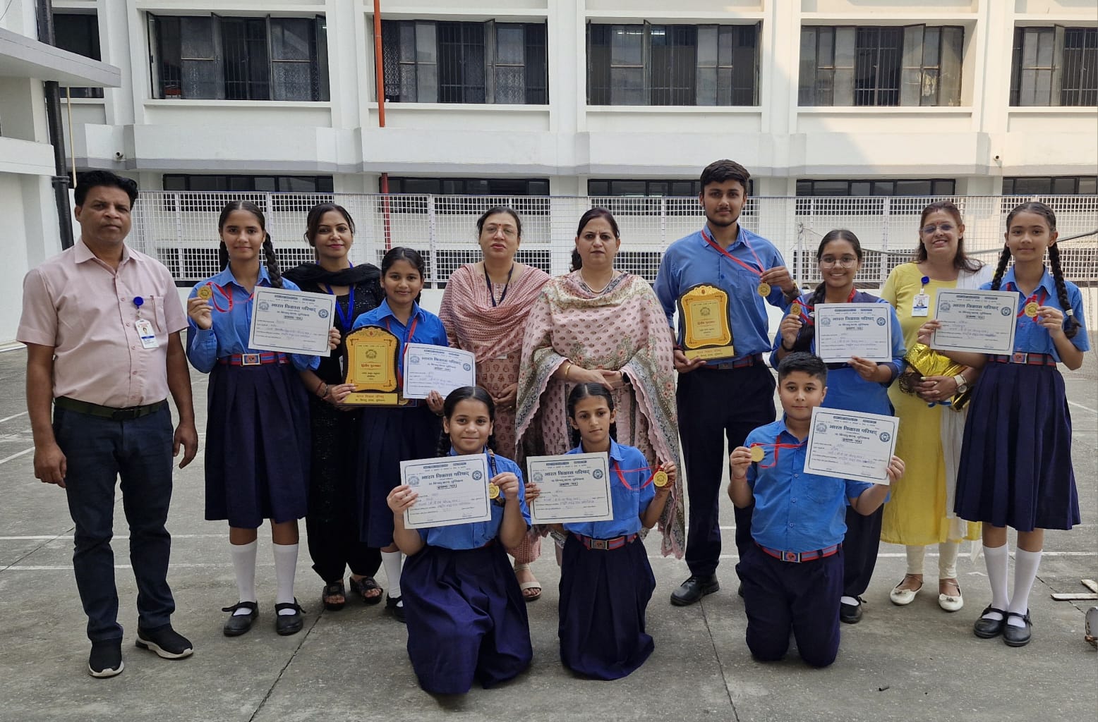 ​Leading Victories of BVM Kitchlu Nagar in Inter School Group Song Competition